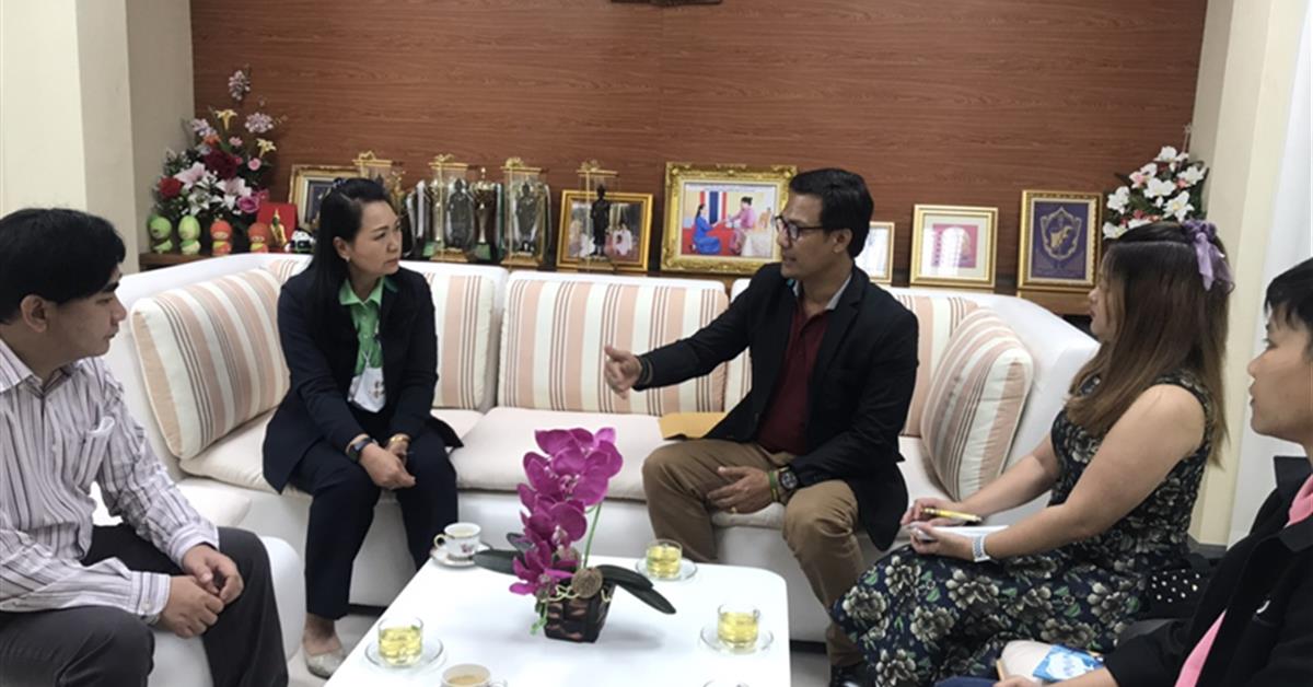 คณะเกษตรศาสตร์และทรัพยากรธรรมชาติ ม.พะเยา เข้าพบผู้อำนวยการสำนักงาน ธ.ก.ส. จังหวัดพะเยา สร้างความร่วมมือเพื่อพัฒนางานทางด้านเกษตร