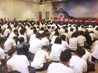 ...คณะเทคโนโลยีสารสนเทศและการสื่อสาร มหาวิทยาลัยพะเยา จัดกิจกรรมทำบุญคณะปฐมนิเทศนิสิตใหม่ ส่งเสริมให้นิสิตใหม่ชั้นปีที่ 1 ร่วมกันทำนุบำรุงพระพุทธศาสนา ศิลปวัฒนธรรม และขนบธรรมเนียมประเพณีที่ดีงาม...