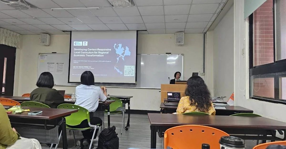 ผู้อำนวยการวิทยาเขตเชียงราย นำเสนอผลงานวิจัยด้านการศึกษาในพื้นที่ชายแดนบนเวทีวิชาการนานาชาติ ณ สาธารณรัฐจีน (ไต้หวัน)
