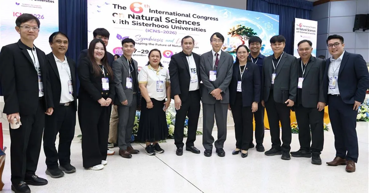Dean of School of Science, UP Attends "The International Congress on Natural Sciences with Sisterhood Universities 2026 (ICNS2026)"