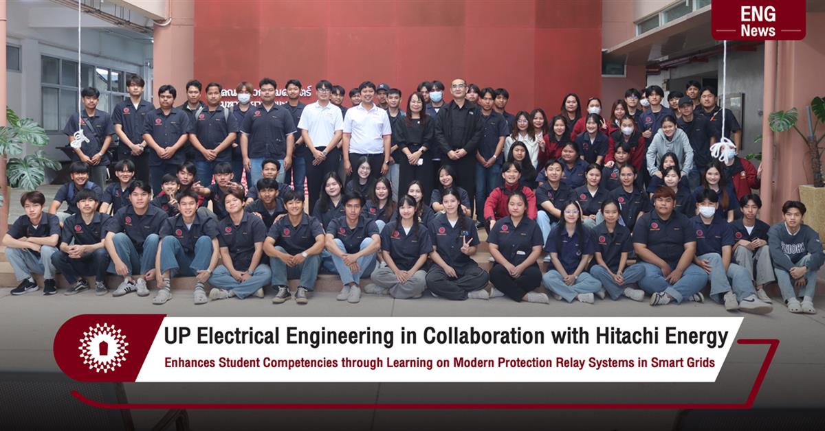 UP Electrical Engineering in Collaboration with Hitachi Energy Enhances Student Competencies through Learning on Modern Protection Relay Systems
