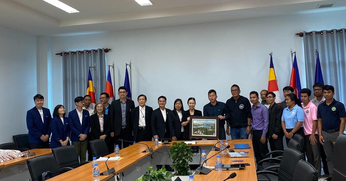 A Courtesy Visit to Kampong Speu Institute of Technology, Cambodia