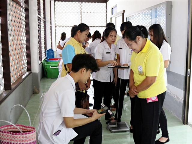 โภชนาการชุมชน วิชาแห่งการเรียนรู้นอกห้องเรียนของนิสิต เพื่อรองรับสังคมผู้สูงวัย