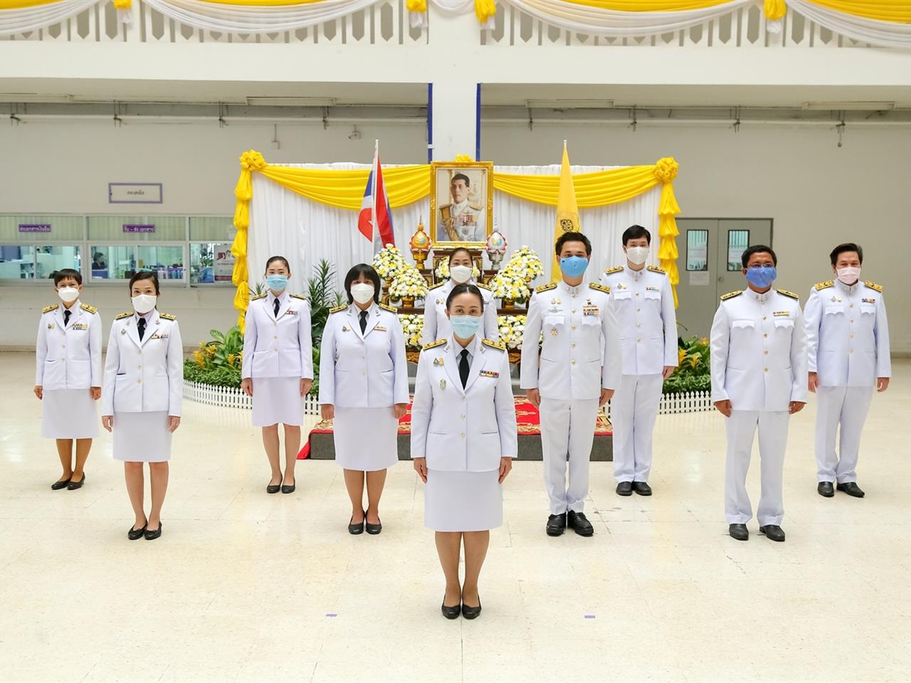 คณะผู้บริหารมหาวิทยาลัยพะเยา พร้อมด้วยบุคลากร น้อมสำนึกในพระมหากรุณาธิคุณปกเกล้าปกกระหม่อม ร่วมถวายพระพรชัยมงคล เนื่องในวันฉัตรมงคล 2563