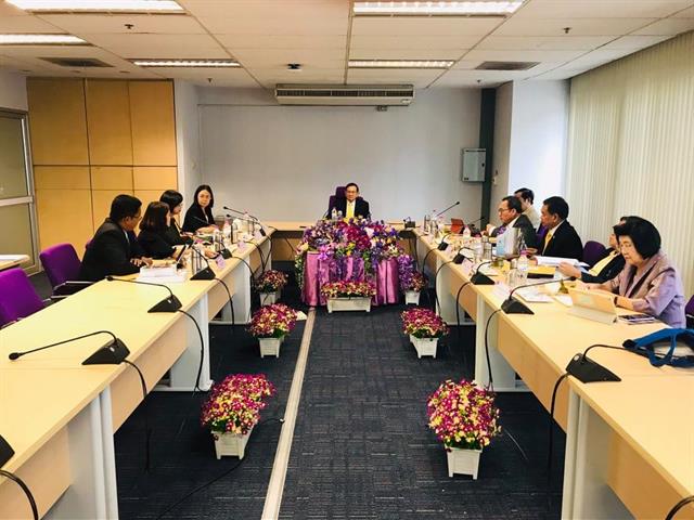 การประชุมคณะกรรมการพิจารณาและกลั่นกรองระเบียบวาระการประชุมสภามหาวิทยาลัยพะเยา ครั้งที่ 6/2562