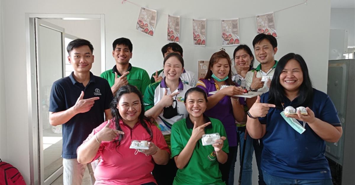 คณะเกษตรศาสตร์ฯ จัดโครงการบริการวิชาการ กิจกรรมแปรรูปและผลิตภัณฑ์ ได้แก่ "การทำน้ำสลัด HOMEMADE และการทำขนมไดฟูกุ"