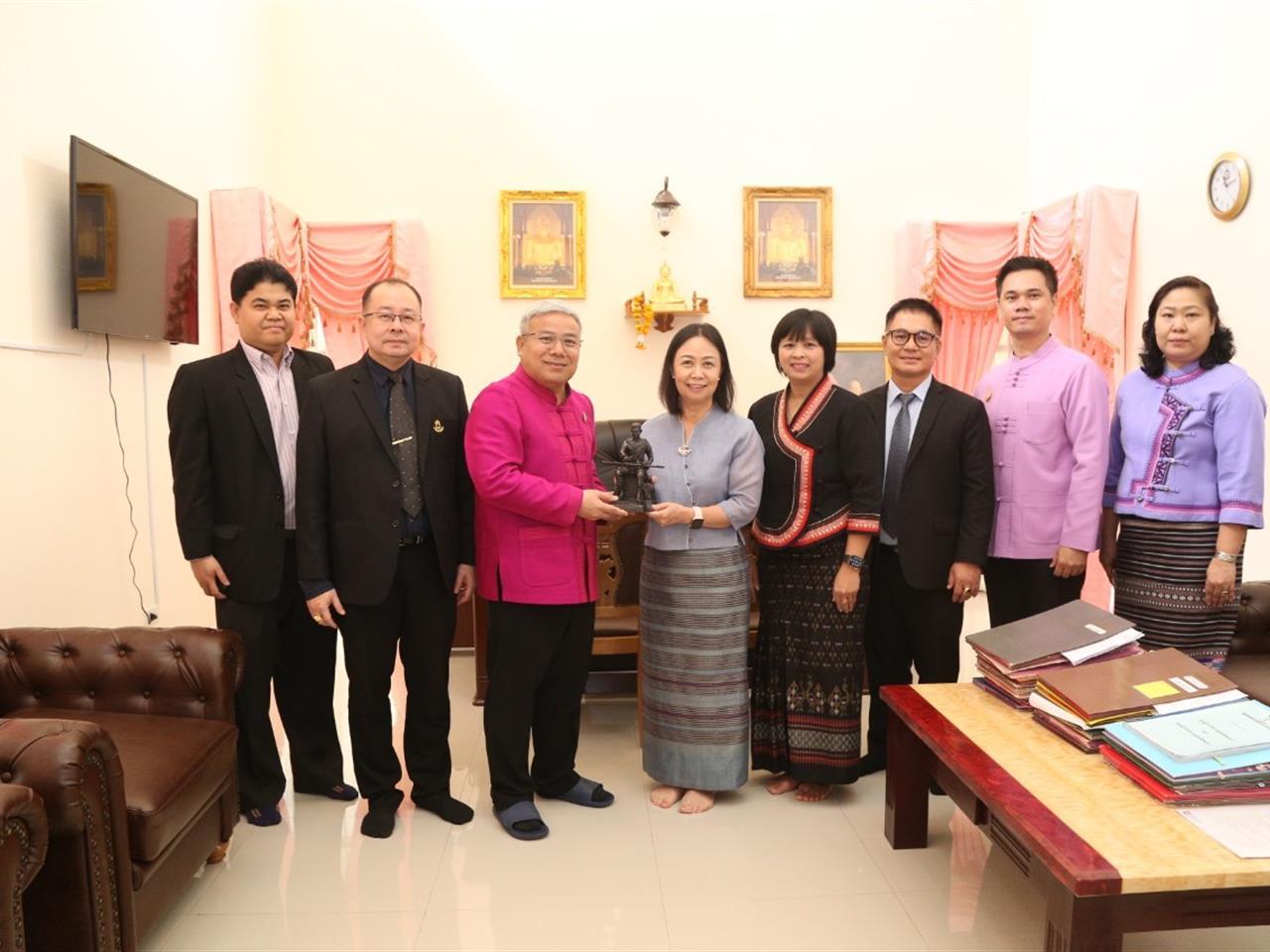 มหาวิทยาลัยพะเยาแสดงความยินดี ผู้ว่าราชการจังหวัดพะเยา 