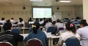 ศูนย์ภาษาจัดโครงการบริการด้านการอบรมภาษาจีนแบบเร่งรัดสำหรับนิสิตหลักสูตรควบ 2 ปริญญา > </a><div style=