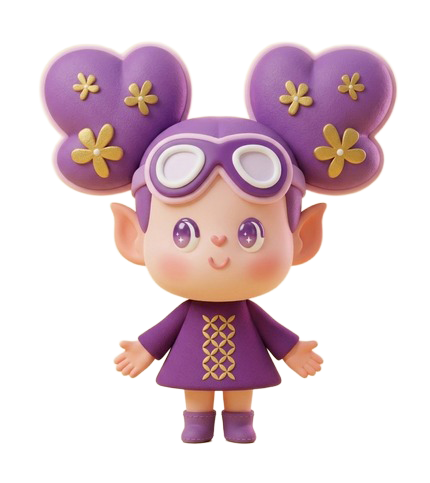 Mascot มหาวิทยาลัยพะเยา ตัวผู้หญิง